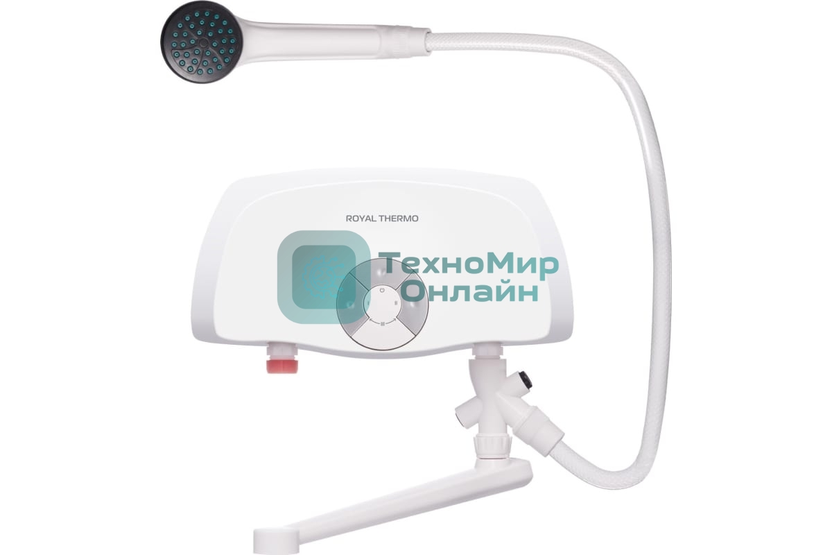 Водонагреватель проточный Royal Thermo SmartFix TS (5,5 kW) - кран+душ