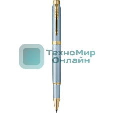 Ручка роллер Parker IM Writing Rituals T331 (2203893) бирюзовый F, черные чернила, подарочная коробка