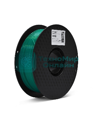 Филамент Crown Micro CM-FILPETG017G PETG 1.75 1кг темно-зеленый