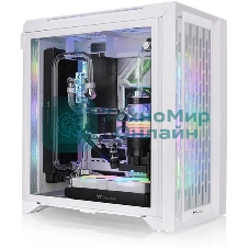 Компьютерный корпус Thermaltake CTE C700 TG ARGb белый без БП ATX 3x140мм 2xUSB 3.0 audio bott PSU