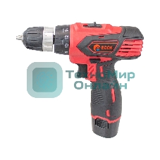 Дрель-шуруповерт Edon AD-12CA, 12 В, 2 Ач, 23 Нм, щеточный