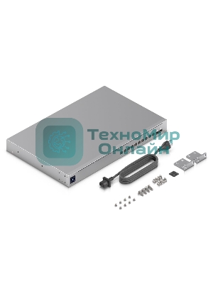 Ubiquiti UniFi Switch Pro XG 10 PoE PoE-коммутатор в стойку, 10х 10G RJ45, 2х 10G SFP+, раздача 400 Вт