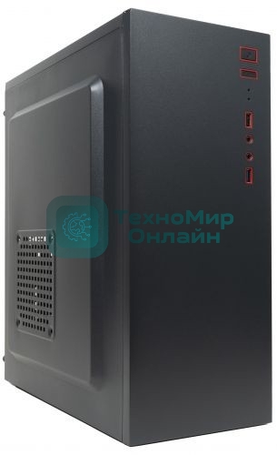 Компьютерный корпус ATX Filum S20 черный, без БП, USB 3.0