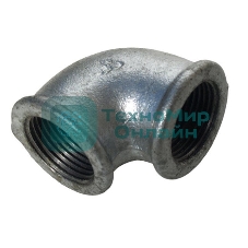 Угольник 90-1- 40, муфта-штуцер, чугунный 213100014 ГОСТ
