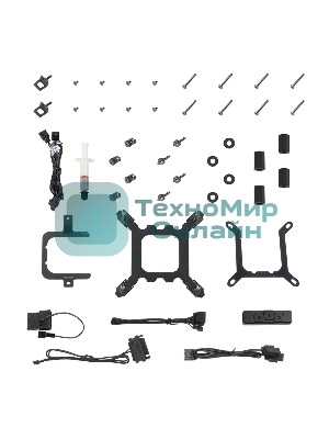 Система жидкостного охлаждения Silverstone SST-NP360-ARGb G53NP360ARGb020 черный