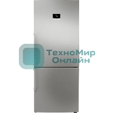 Холодильник Bosch KGP76AIC0N нержавеющая сталь двухкамерный 357/169л морозилка снизу, No Frost