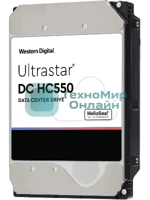 Жесткий диск Western Digital SAS 16Tb 7200RPM 12Gb/S 512MB DC HC550 0F38357 WD