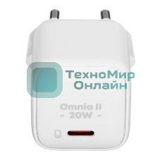 Сетевое зарядное устройство Aukey Omnia2 20W белый