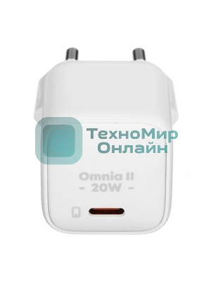 Сетевое зарядное устройство Aukey Omnia2 20W белый