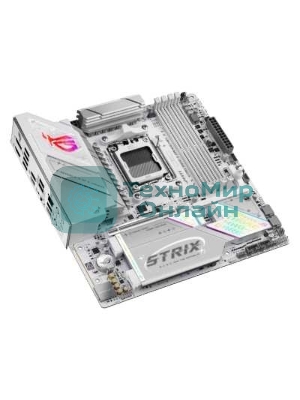 Материнская плата Asus ROG STRIX B850-G GAMING WIFI, AM5, AMD B850, 4xDDR5, 2xSATA, 4xM.2, 1xPCIe 5.0 x16, 1xHDMI, 1xDP, 1x2.5Gb LAN, Wi-Fi 7, Bluetooth 5.4, 1xUSB-C 20Gbps, 1xUSB-C 10Gbps, 2xUSB-A 10Gbps, 4xUSB-A 5Gbps, 2xUSB-A 2.0, 2x3.5 мм, 7.1, mATX