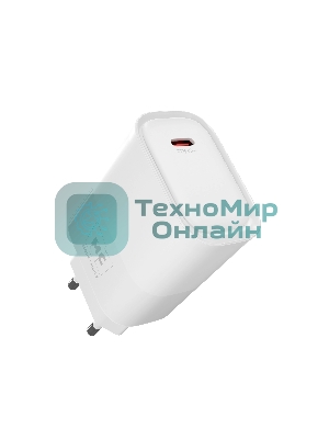 Сетевое зарядное устройство MORE CHOICE (4620202553508) NC67a СЗУ 1Type-C 3.0A PD 20W, белый