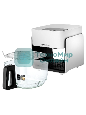 Аэрогриль Brayer 2046BR белый, 1300 Вт, 4.2 л, сенсор, 5 программ