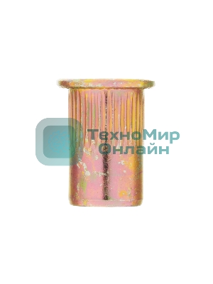 Заклепки резьбовые Denzel стальные, оцинкованные, М8, пластиковый кейс, 40 шт.