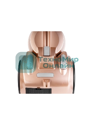 Пылесос Galaxy Line GL 6230 коралловый/черный, 350/1700 Вт, уборка сухая, пылесборник контейнер 2 л