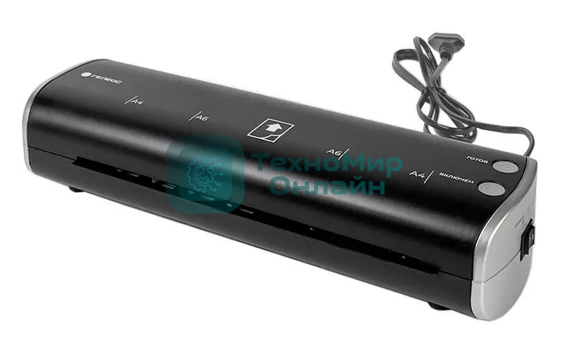 Ламинатор Heleos ЛМ-А4МЧС, 2 вала, A4, 125мкм, 300мм/мин