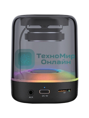 Акустическая система QUMO Plasma mini ВТ 0081 3 ВТ объемное звучание RGb
