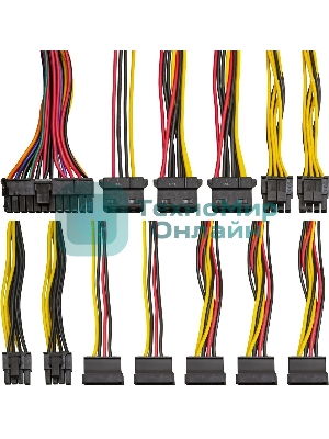 Блок питания ExeGate XP850 (EX292243RUS-S), 850W, 120мм, черный