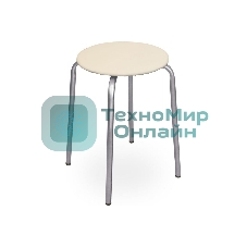Табурет НИКА Эконом ТЭ2/СК слоновая кость
