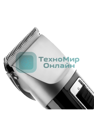 Машинка для стрижки BRAYER BR3402, LED-дисплей, 4 насад, турбо, титан. покр, регу. высоты лезвий