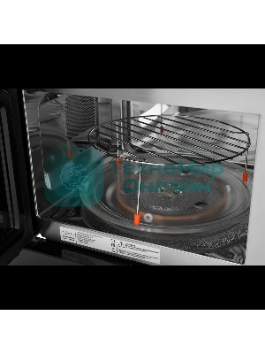 Встраиваемая микроволновая печь ZUGEL ZMO251B, черная