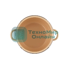 Кастрюля Appetite 1MC221P Avocado с крышкой, сферическая эмалированная 5,5 л