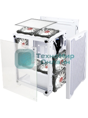 Компьютерный корпус Ginzzu CL560 белый mATX