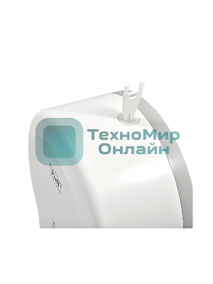 Диспенсер туалетной бумаги Рuff-7130 белый, с замком, ABS-пластик