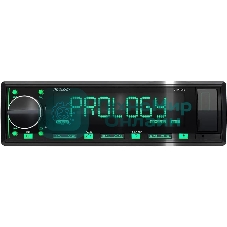 Автомагнитола Prology CMX-260, 1 DIN, Bluetooth, USB Type-A, AUX, пульт ДУ