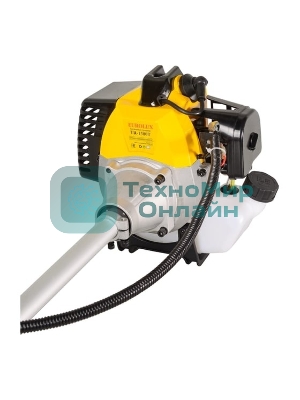 Бензиновый триммер Eurolux TR-1300T 70/2/16 2-х тактный, 1,3 кВт, ширина 255мм, бак 700мл, 7кг