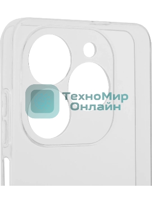 Чехол (клип-кейс) BoraSCO для Tecno Spark 20 72688 прозрачный