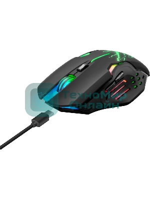 Мышь беспроводная Defender Katana GM-511 черный, 3200 dpi, радиоканал, USB, кнопки - 6