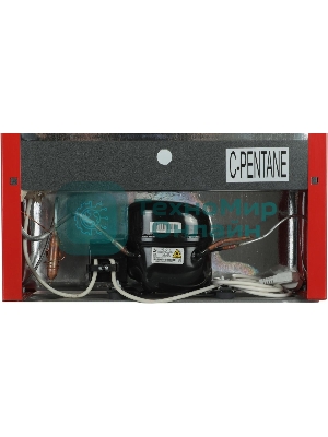 Холодильник Nordfrost NR 402 R красный однокамерный 44/11 л морозилка сверху