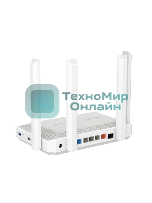 Мультигигабитный интернет-центр Netcraze Giga (NC-1012) с Mesh Wi-Fi 6 AX3000, Smart-коммутатором 1×2.5G/SFP и 4×1G, многофункциональными портами USB 3.0 и 2.0