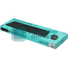 Комплект клавиатура+мышь Logitech MK295 беспроводной, USB, чёрный