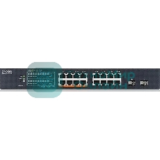 Коммутатор Zyxel NebulaFlex XMG1915-18EP-EU0101F 16x2.5Gbит/с 2SFP+ 8PoE++ 180W управляемый