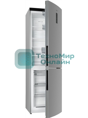 Холодильник Atlant ХМ-4624-181-NL серебристый двухкамерный 235/94л морозилка снизу, No Frost