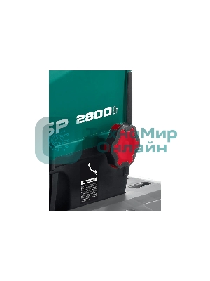 Измельчитель Зубр ЗИЭ-44-2800 садовый электрический бесшумный р/с 44мм контейнер 60л 2800Вт