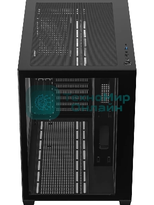 Компьютерный корпус Accord ACC-ZA06B черный без БП ATX 3x120мм 1xUSB2.0 1xUSB3.0 1xUSB3.1 audio