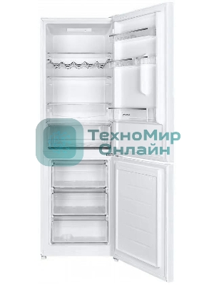 Холодильник Maunfeld MFF185SFW белый двухкамерный 213/104л морозилка снизу