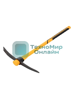 Кирка Denzel 2000 г, узкая, фиберглассовая обрезиненная рукоятка 900 мм