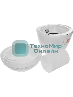 Увлажнитель воздуха Royal Clima Bianco RAW-B350/4.2E-WT белый, 35 м², 4.2 л, гигростат