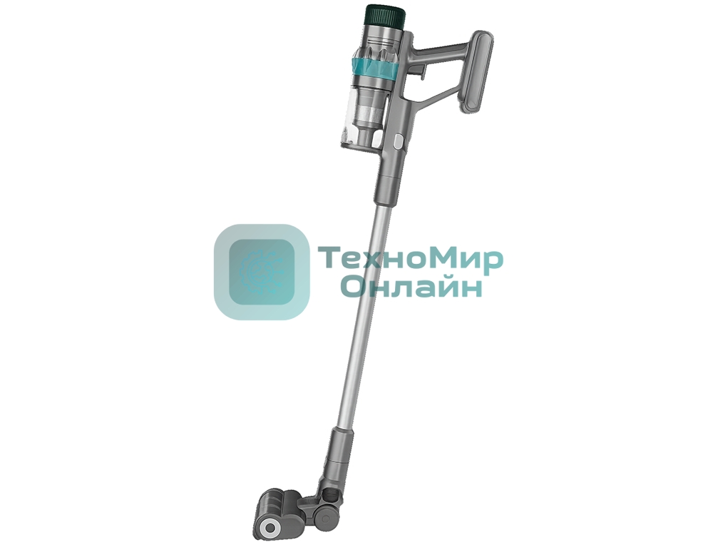 Пылесос вертикальный Topdevice WVC800 серый, питание от аккумулятора, 400 Вт, уборка сухая, пылесборник 0.8 л