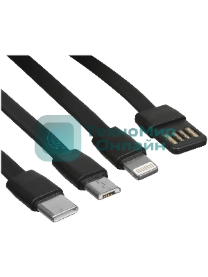 Портативный аккумулятор Tecno OnGO L101Q 10000mAh QC3.0/PD3.0 22.5W 3A 2xUSB-A/USB-C черный