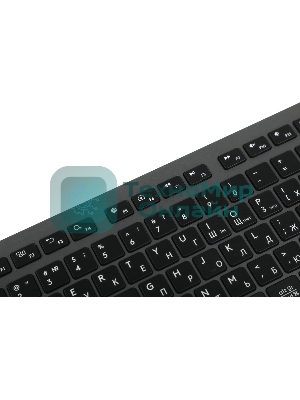 Клавиатура беспроводная A4Tech Fstyler FBX50C, USB, Bluetooth/Радиоканал, серый