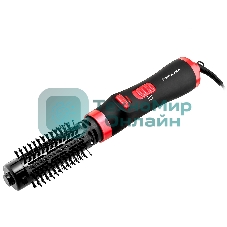 Фен-щетка BRAYER BR3133RD черный/красный, 1000 Вт, 40 мм