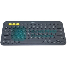 Клавиатура беспроводная Logitech K380 (920-007590) темно-серый (неоригинальная гравировка)