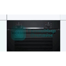 Духовой шкаф электрический Bosch HBA530BB0S черный/серебристый