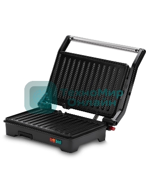 Гриль-пресс электрический Vitek VT-2639 черный/серебристый 750 Вт