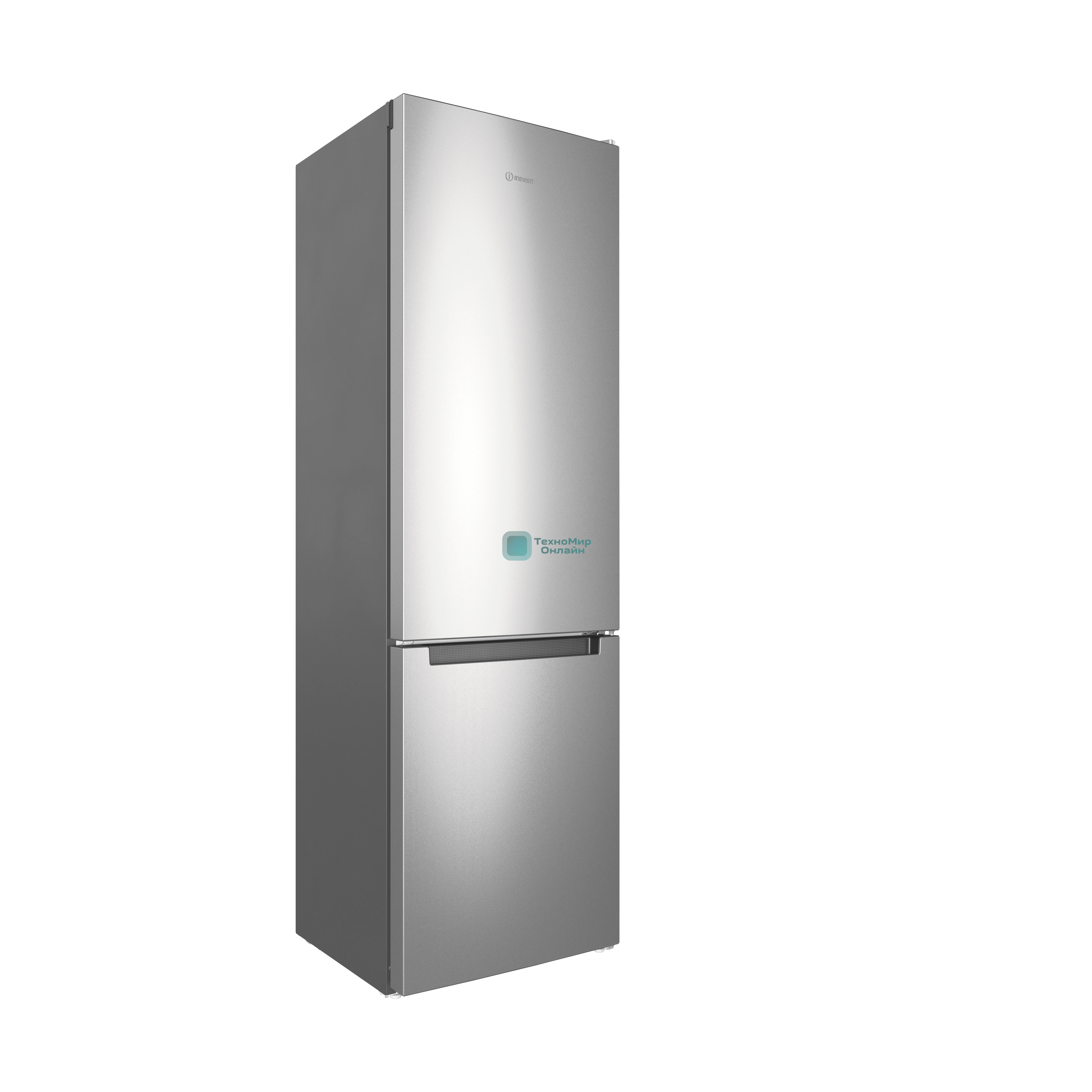 Холодильник Indesit ITS 4200 XB нержавеющая сталь, двухкамерный, 247/78л, морозилка снизу, No Frost