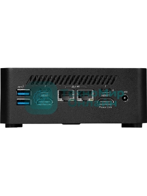 Мини ПК MSI Cubi NUC 1M-044XRU Core 5 120U (1.4) 16Gb SSD 512Gb Graphics CR noOS GbitEth WiFi BT 120W черный (9S6-B0B111-090)